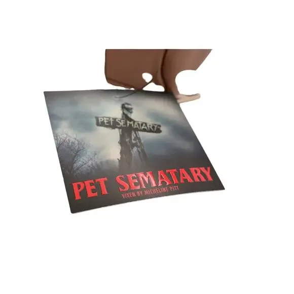 Vixen by Micheline Pitt Pet Sematary Cross Graveyard Cross Body Bag Purse NWT - Picture 7 of 15